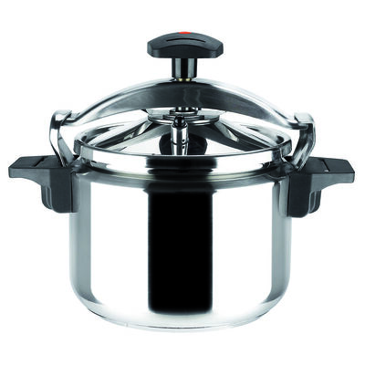 Olla a Presión Acero Inoxidable Marmicoc Clásica 10 Litros