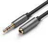 Cable Extension Plug/Jack 3.5Mm M/H 5M Negro Ugreen Av118