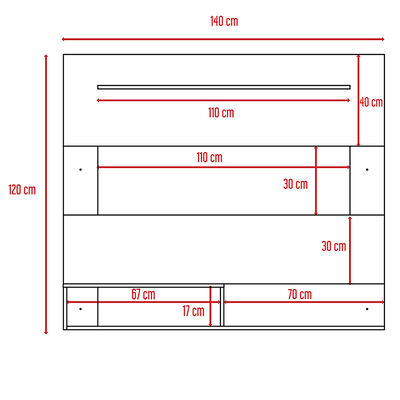 Imagen 2 del producto Set Panel TV + Muebles Bar + Mesa de Centro