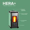 Estufa a Pellet Bosca Hera + Verde