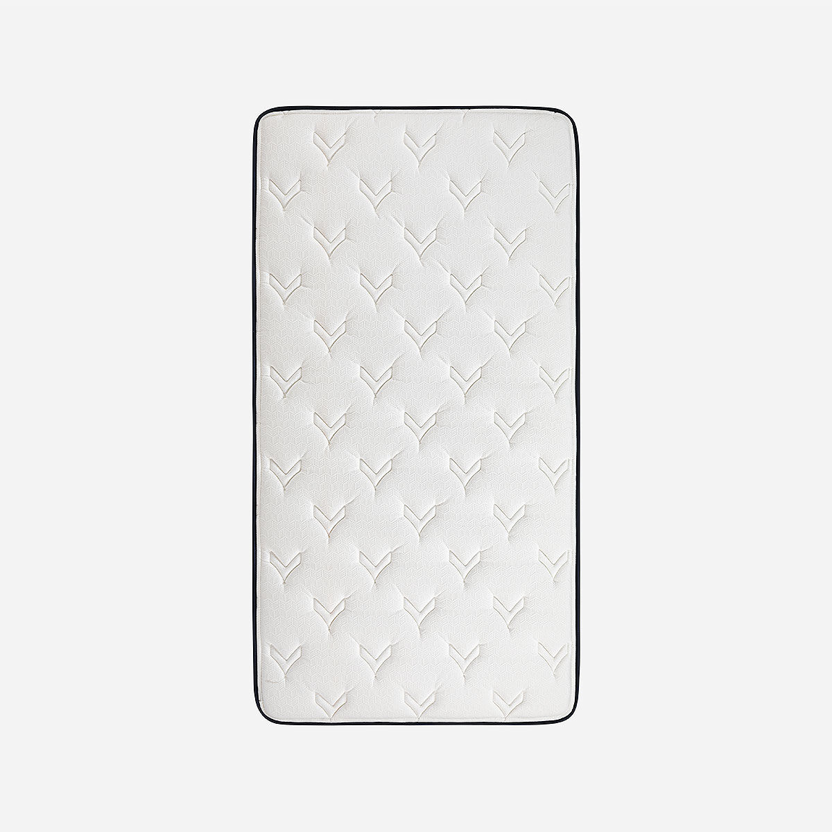 Combo Cama Europea Rosen 1 Plaza Indie BN + Respaldo y Veladores Rachel