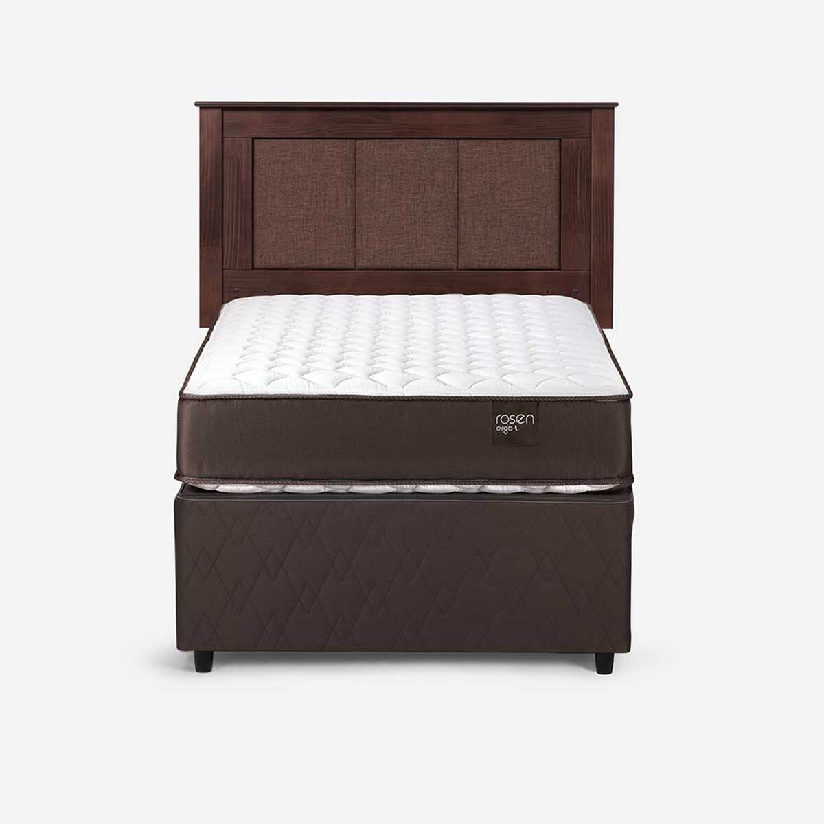 Cama Nido Rosen 1,5 Plazas Ergo T  + Respaldo
