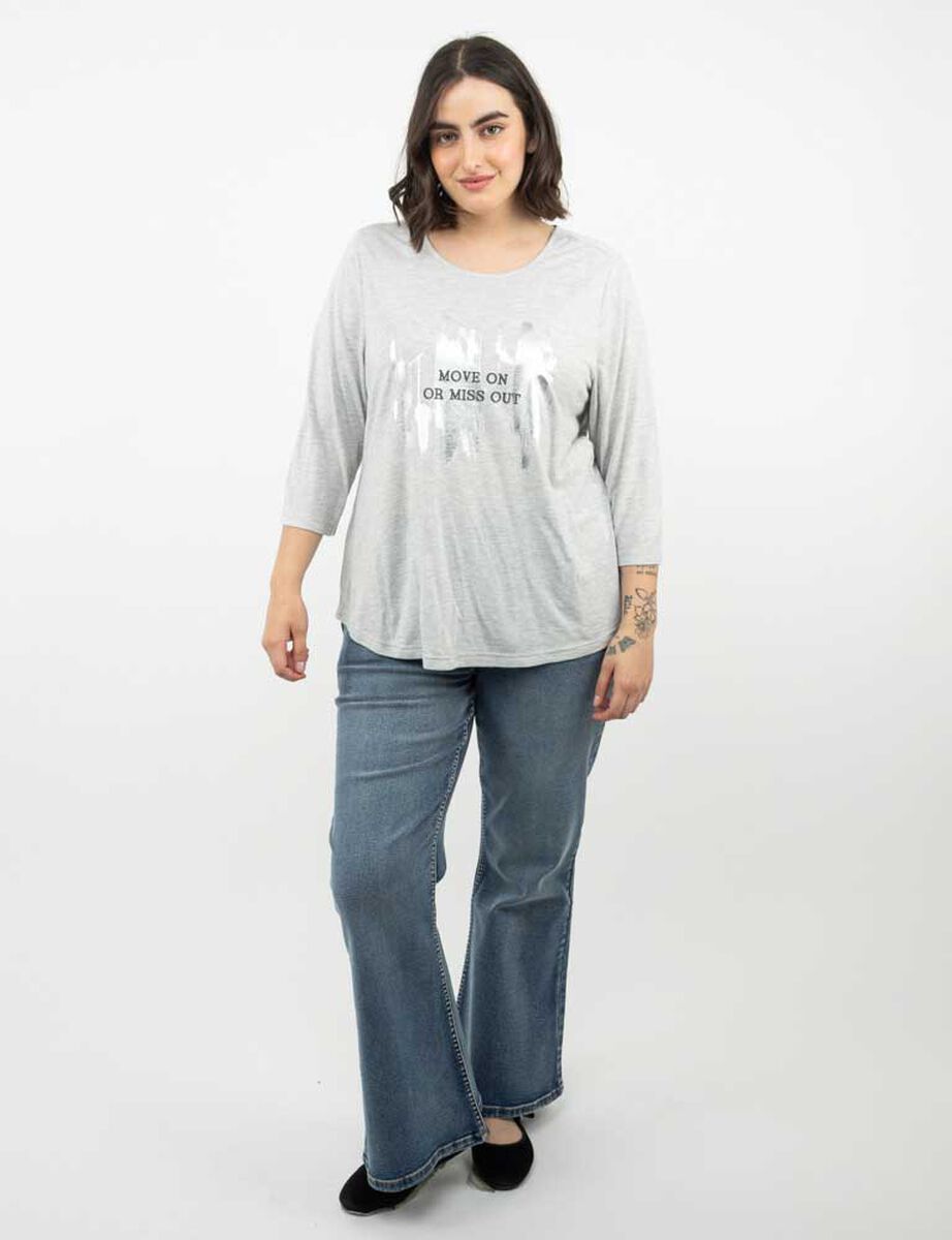 Polera Manga 3/4 Mujer Extralindas