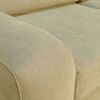 Sofá Elegant Detail Boston 2 Cuerpos Tela Beige
