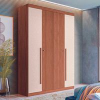 Clóset Onessta Buriti 4 Puertas 2 Cajones Jatoba Arena