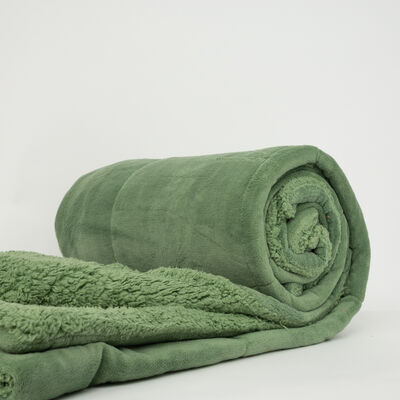 Imagen 2 del producto Plumón Sherpa Casanova 1.5 Plazas Verde, Crudo, Azul, Dark