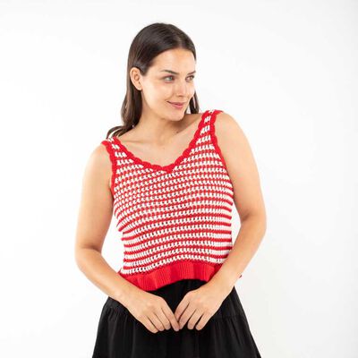 Polera Sin Mangas Mujer Zibel