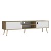 Rack TV TuHome Huna Hasta 75" Macadamia