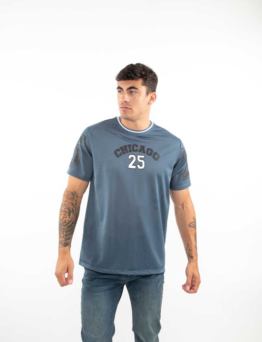 Polera Manga Corta Hombre Icono