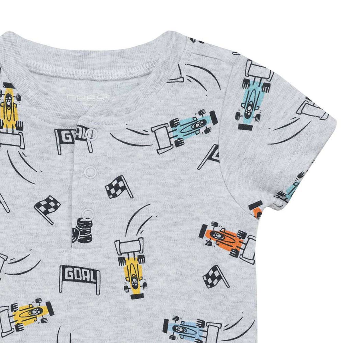 Pack 2 Body Manga Corta Bebo Chess Baby