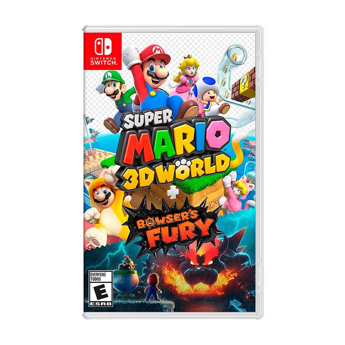 Juego Nintendo Switch Super Mario 3D World Bowsers Fury