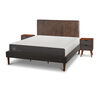 Cama Europea CIC King Smart + Respaldo Baker + 2 Veladores