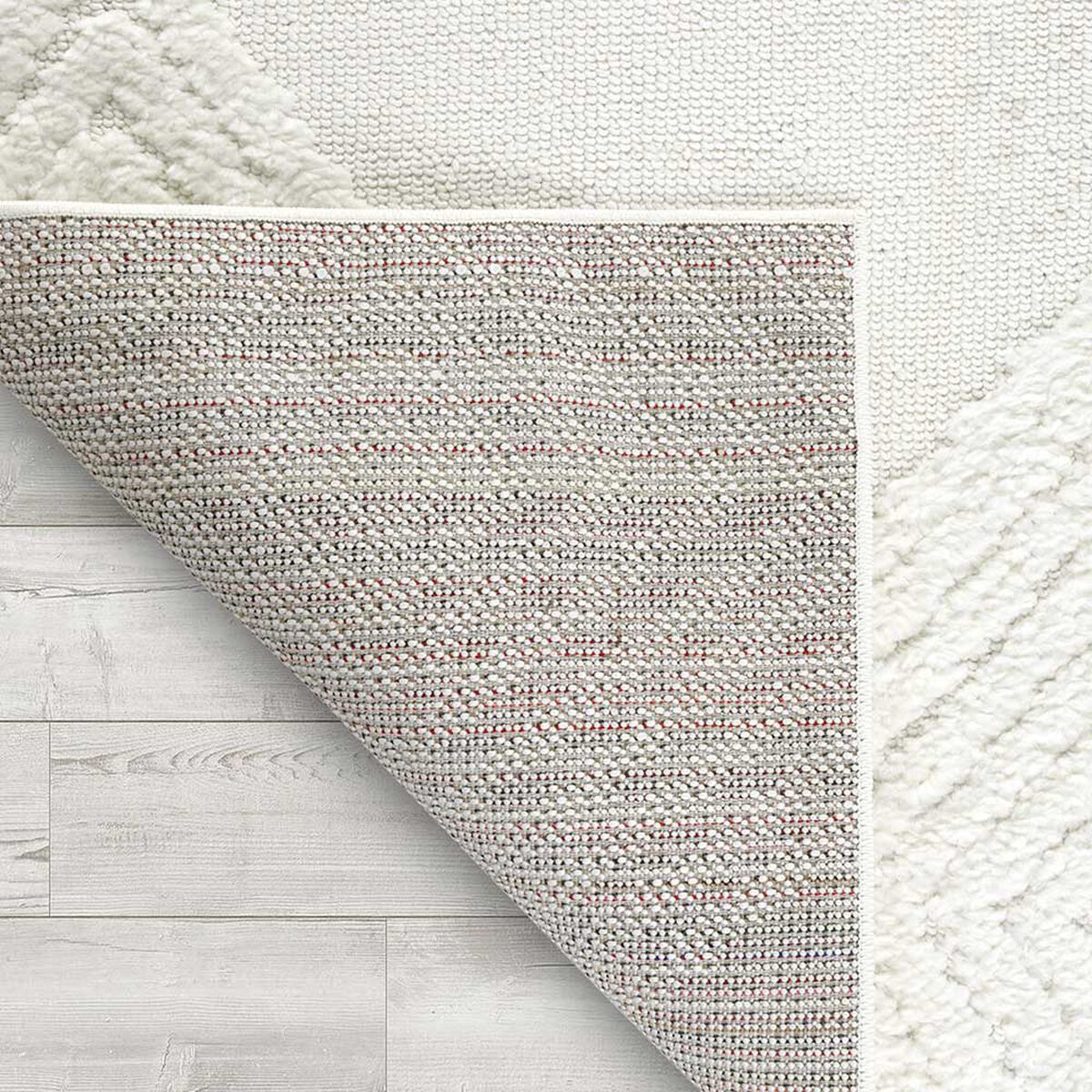 Alfombra Modalfo Palafito Blanca 160 x 230 cm