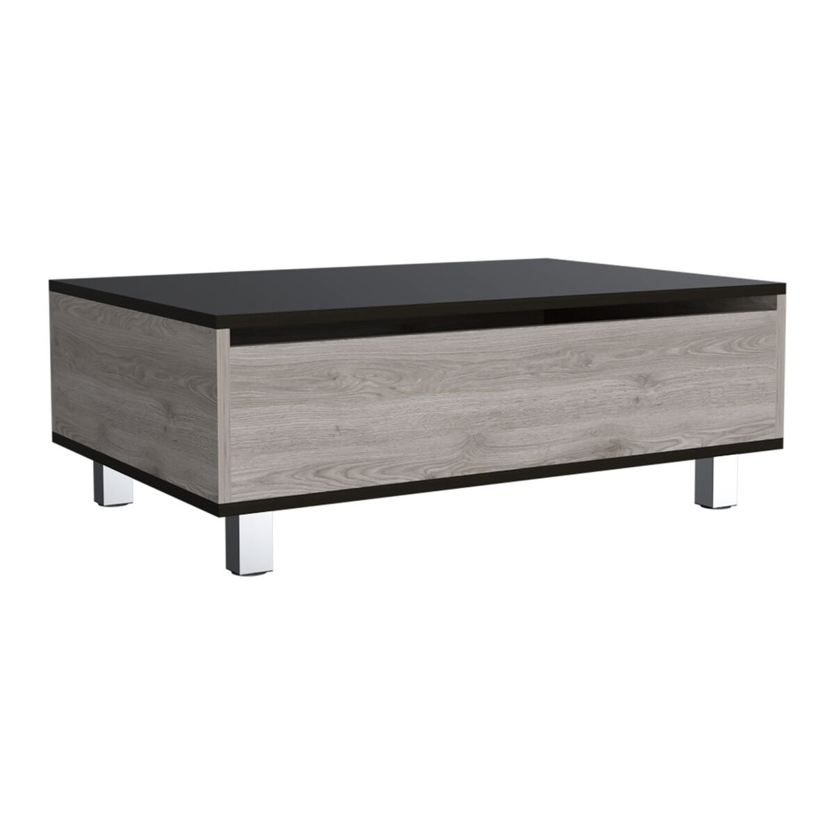 Mesa de Centro TuHome 5G-2 Ceniza/Wengue