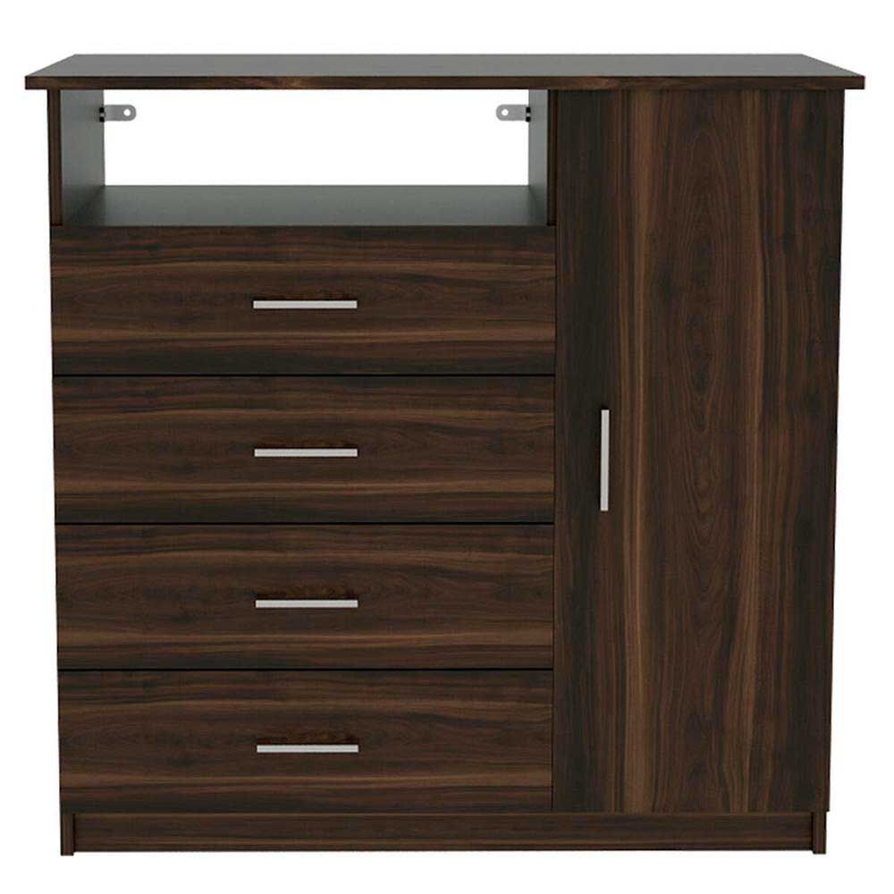 TUHOME Cómoda Z-91 4 Cajones
