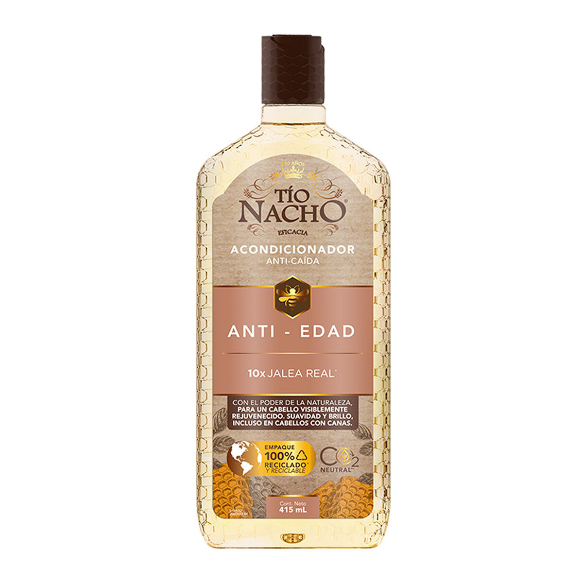 Pack Tío Nacho Jalea Real 2 Shampoo + 1 Acondicionador