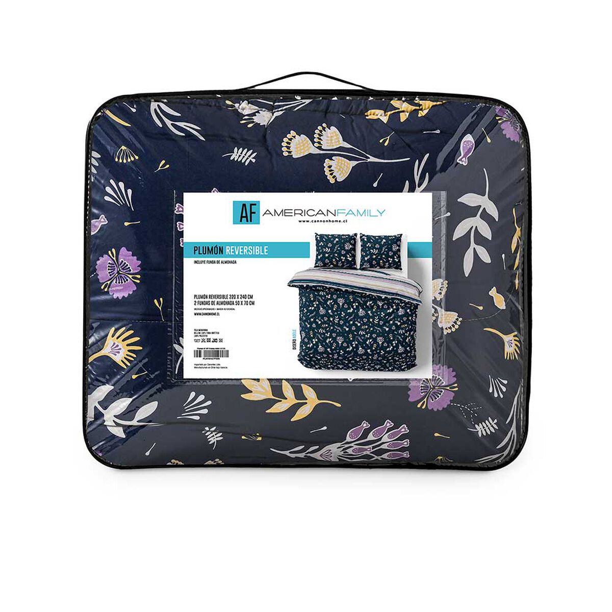 Cubrecama American Family 1.5 Plazas Adele