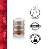 Pack 3 Unidades Sombra Pigmento Triple Glitter Gold Petrizzio