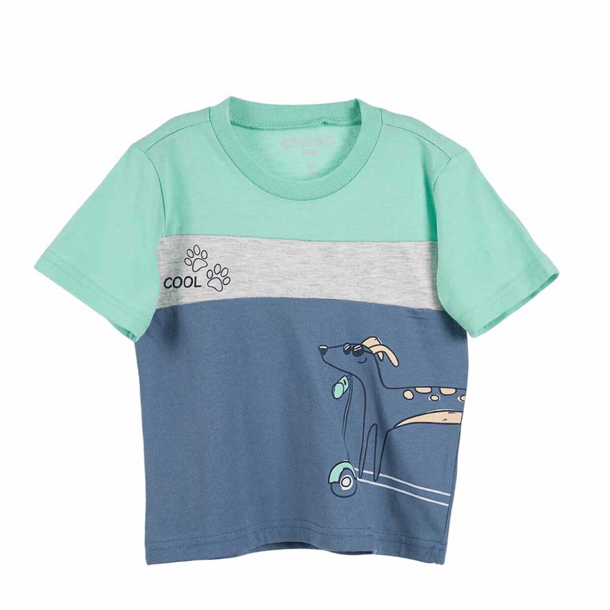 Polera Manga Corta Beb&eacute; Chess Baby