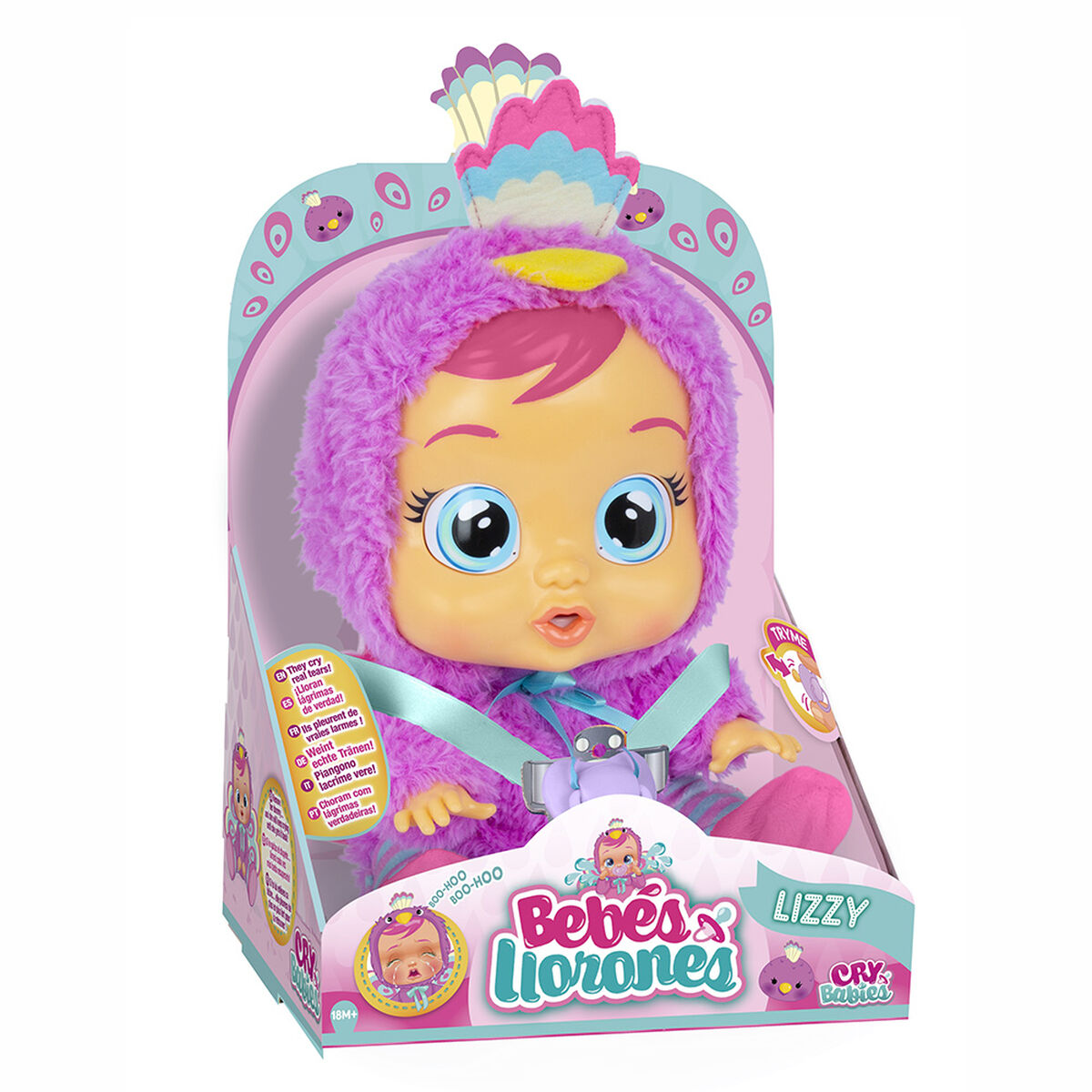 Muñeca Bebes Llorones Lizzy