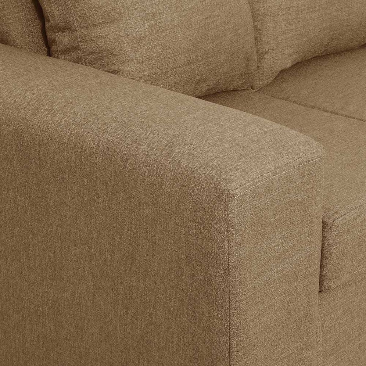Juego de Living Innovamuebles Kahlo Sofá 3 Cuerpos + Dos Butacas 1 Cuerpo Beige