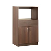 Mueble de Cocina Auxiliar Stanford 2 Puertas 1 Repisa 1 Cajón Chocolate
