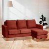 Sof&aacute; Seccional Intercambiable Latam Home Venecia 3 Cuerpos Chocolate