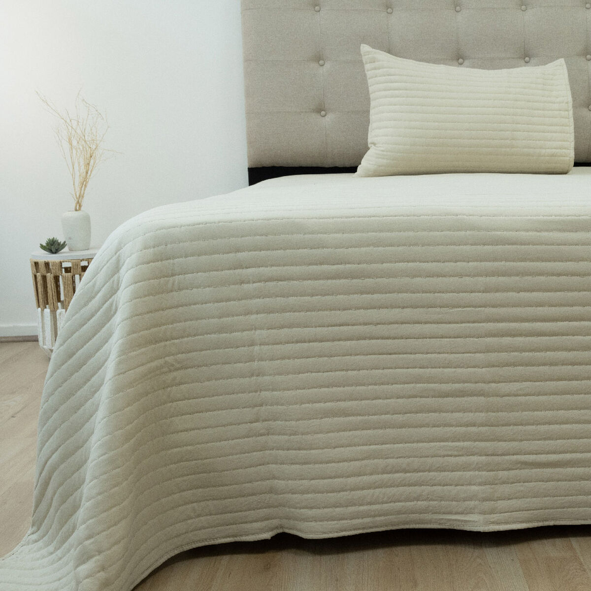 Quilt Doral 1,5 Plazas Lumi Marne Beige