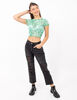Polera Estampada Manga Corta Mujer Icono
