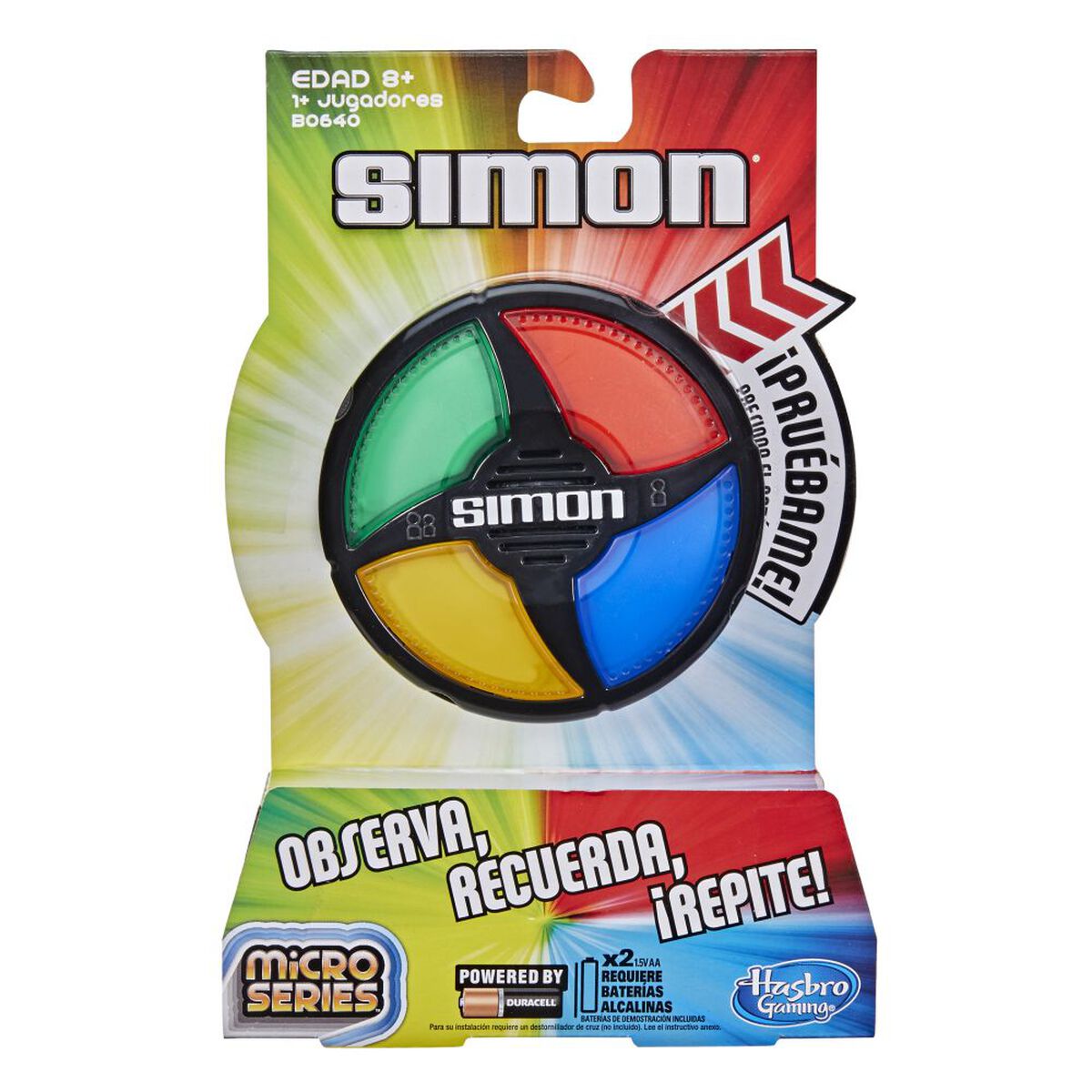 Juego de Mesa Micro Series Simon Hasbro Gaming