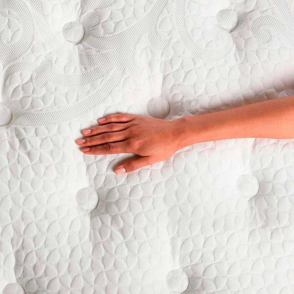 Cama Europea CIC Base Dividida King Grand Premium + Respaldo Tiber