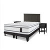 Cama Europea Flex King Majesty + 1 Respaldo + 2 Veladores