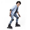 Patines Roller en línea Fitness Adulto Negro Talla M Hook