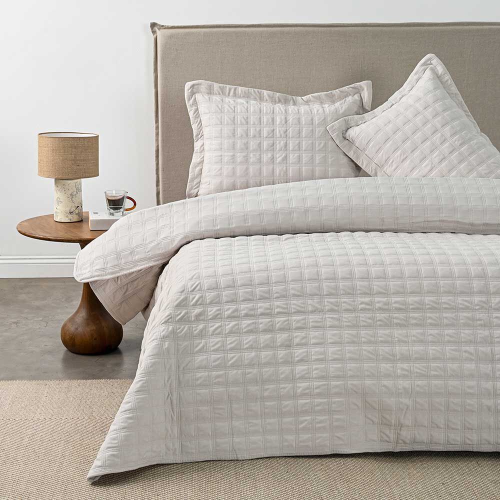 Quilt Cannon Súper King Squares Sand