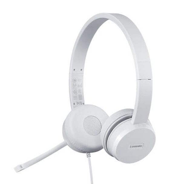 Audífonos Gamer Lenovo H110  Gris Nube