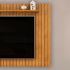 Panel TV Vekkahome Lume 65" Pulgadas Caf&eacute;