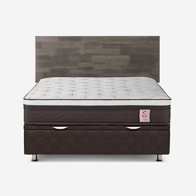 Imagen 1 del producto Boxet Rosen 2 Plazas New Style 6 + Respaldo Tabor