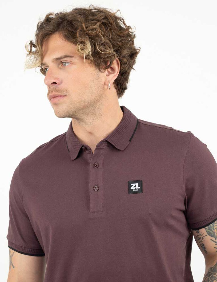 Polera Piqu&eacute; Manga Corta Hombre Zibel