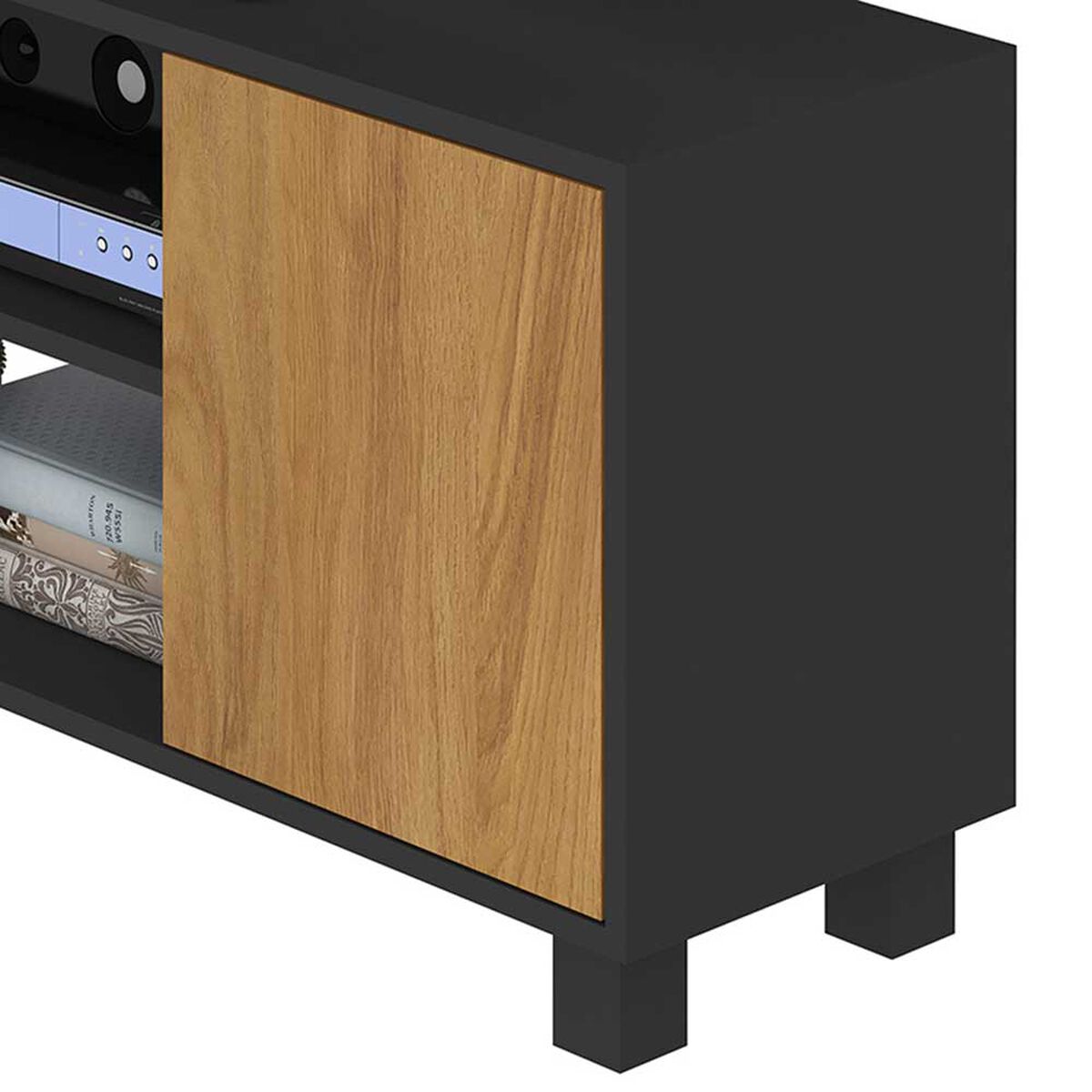 Rack TV Vekkahome New Portugal Hasta 50" café