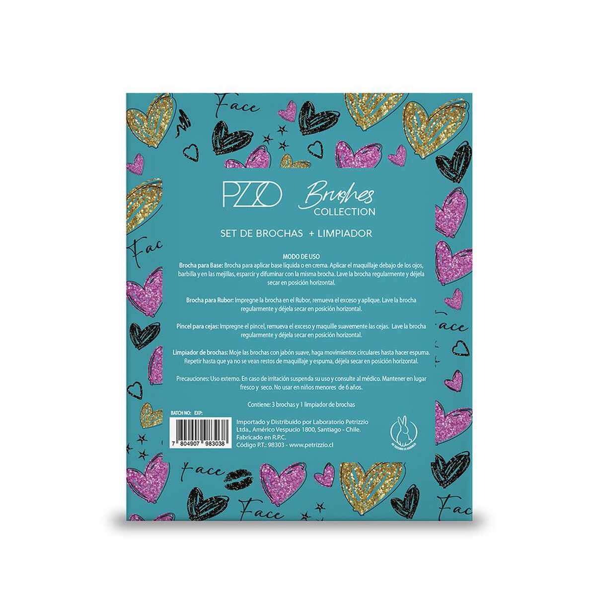 Set de Brochas Collection Petrizzio