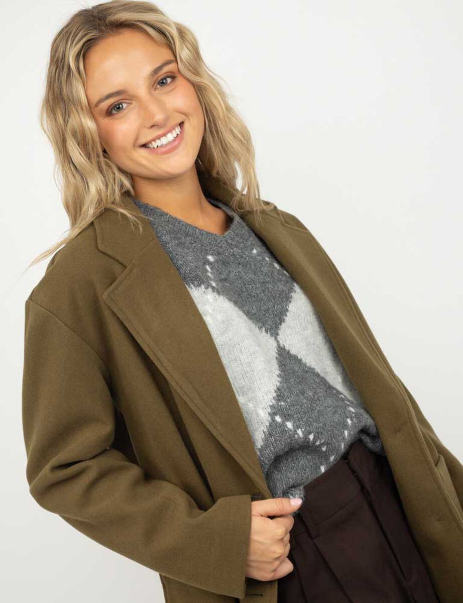 Chaqueta Larga Mujer Icono