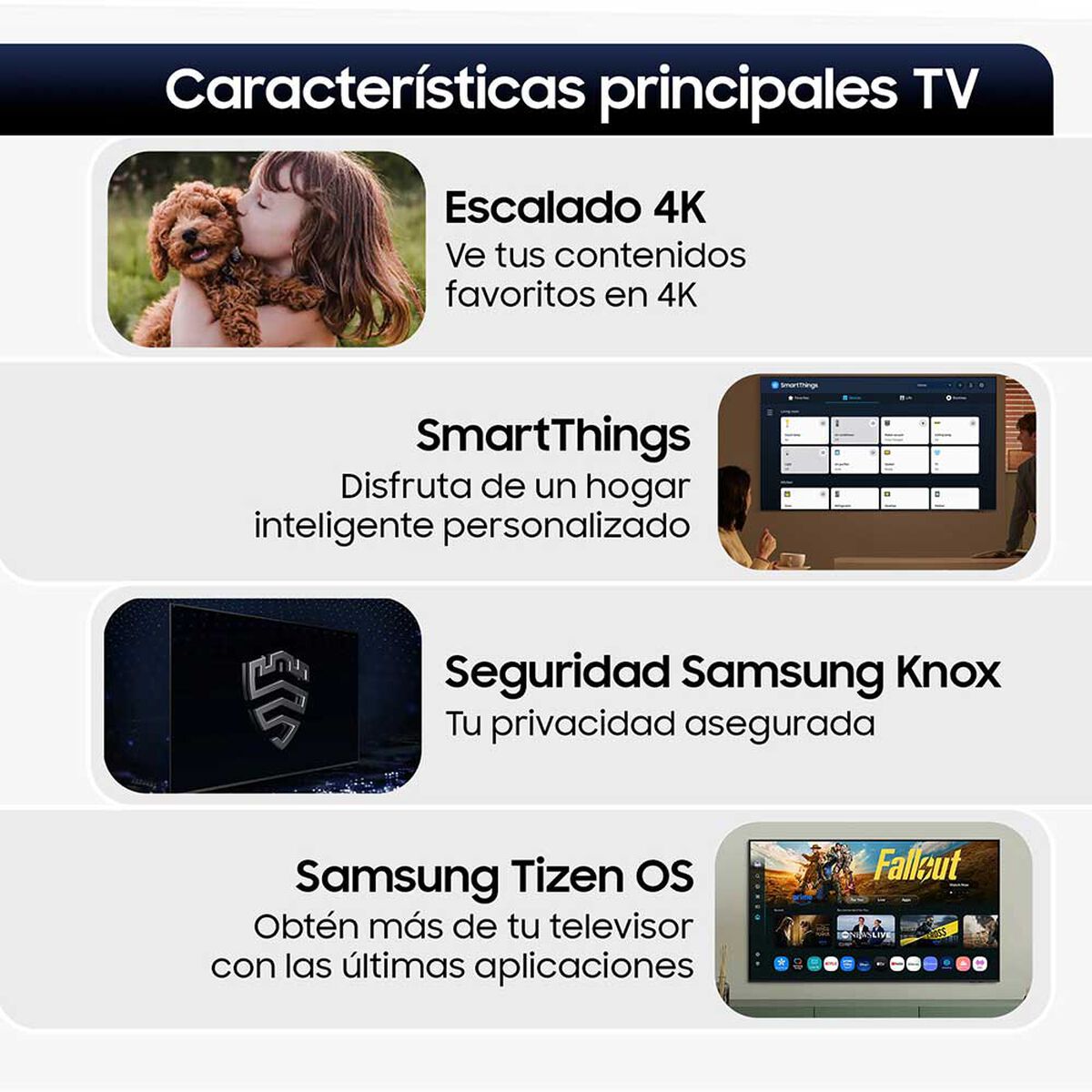 LED Samsung 85" DU7000 4K UHD Smart TV 2024