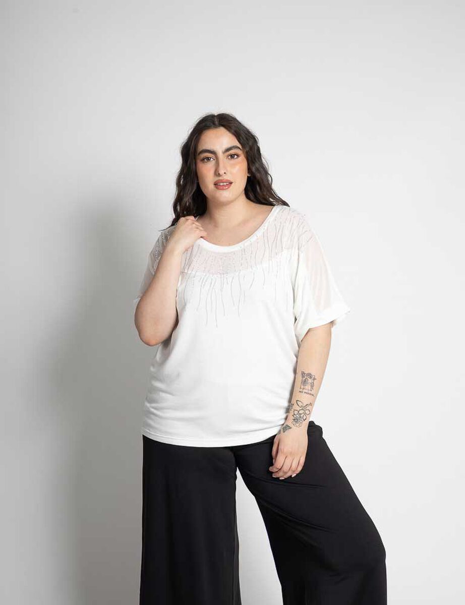 Blusa Cocktail Mujer Extralindas