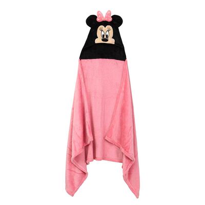 Manta de Poliéster Disney 75 x 180 Minnie Multicolor