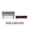 Base Latam Home 1 Plaza Zen Pro + Colchón Palo Rosa
