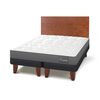 Cama Europea CIC Base Dividida 2 Plazas Anatomic + Respaldo New Villarica