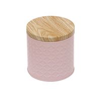 Lata Decorativa Metal Vgo 10 x 10 cm Rosado