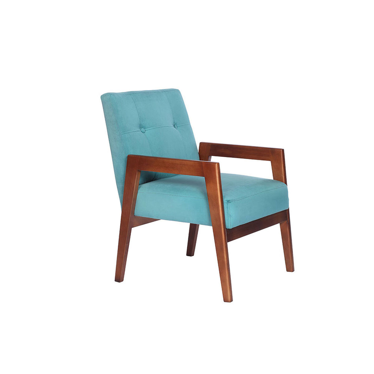Sitial Latam Home Munich Tela 1 Cuerpo Turquesa