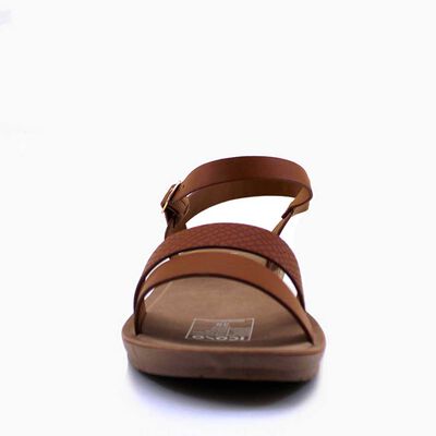 Imagen 2 del producto Sandalia Mujer Icono Camel, Dorado, Negro