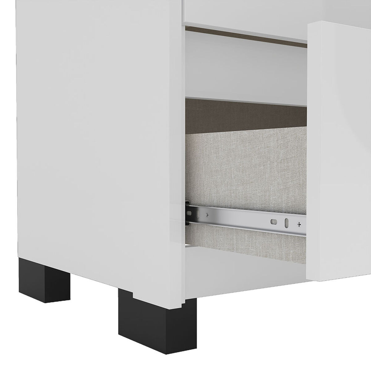 Cómoda Vekkahome Coimbra 8 Cajones Blanco
